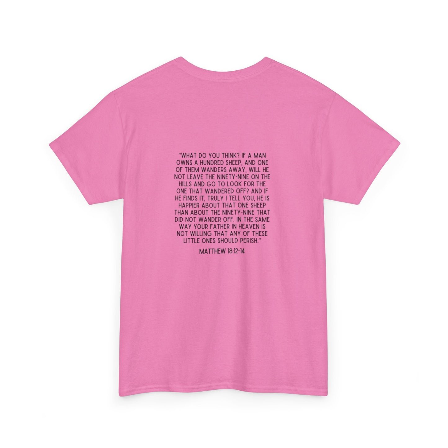 He Left the 99: Unisex Heavy Cotton Tee