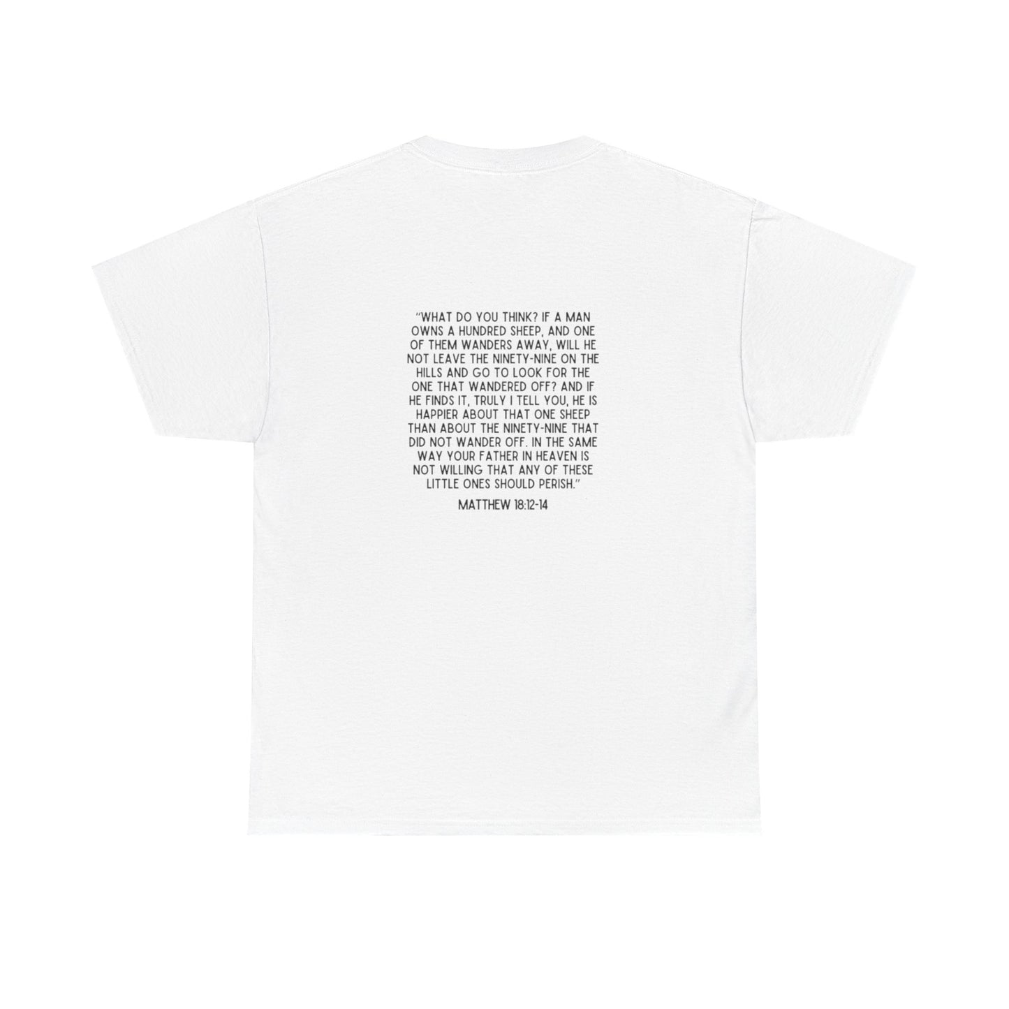 He Left the 99: Unisex Heavy Cotton Tee