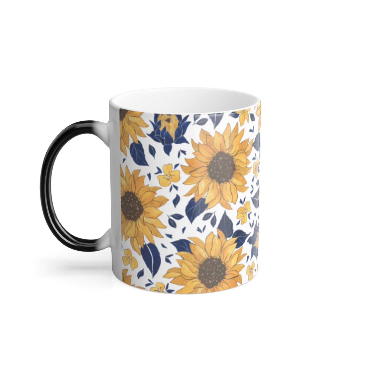 Sunflower Color Morphing Mug, 11oz