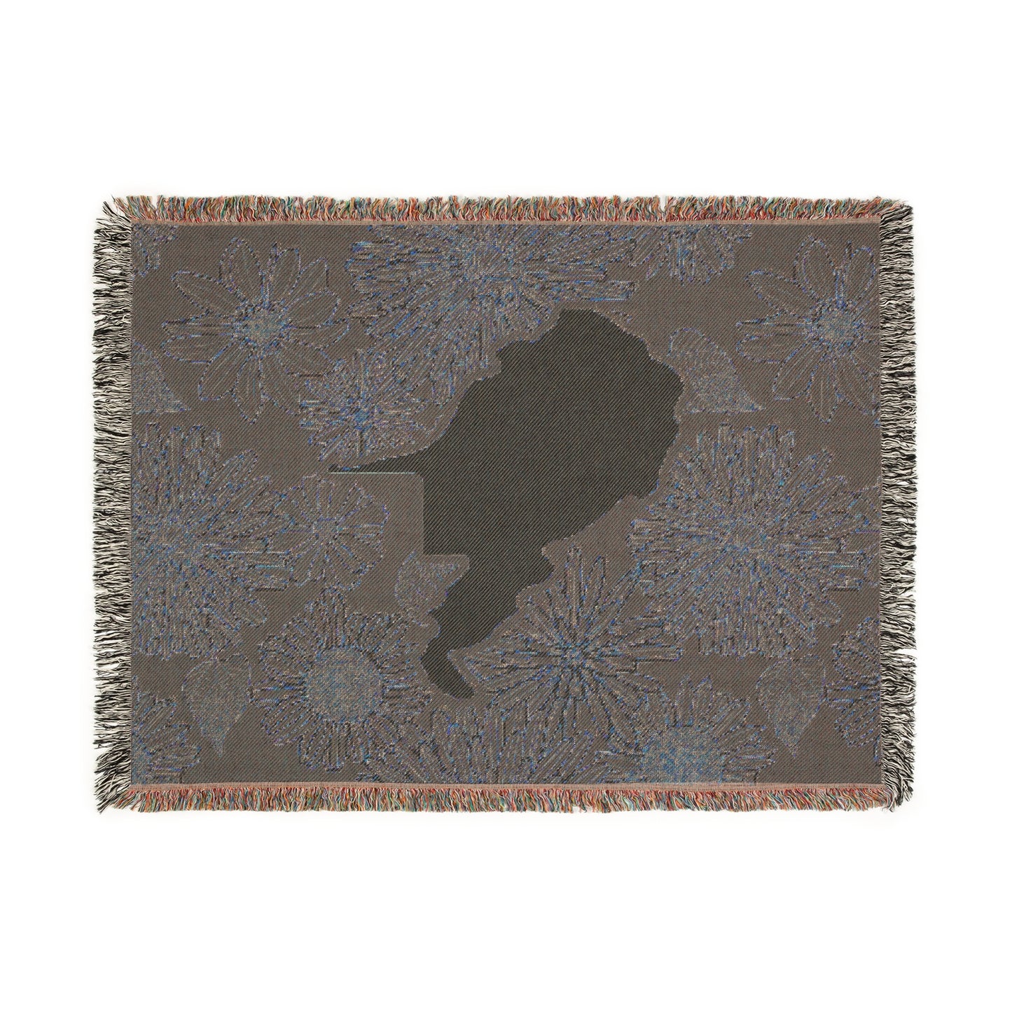 WV Florals Woven Blanket