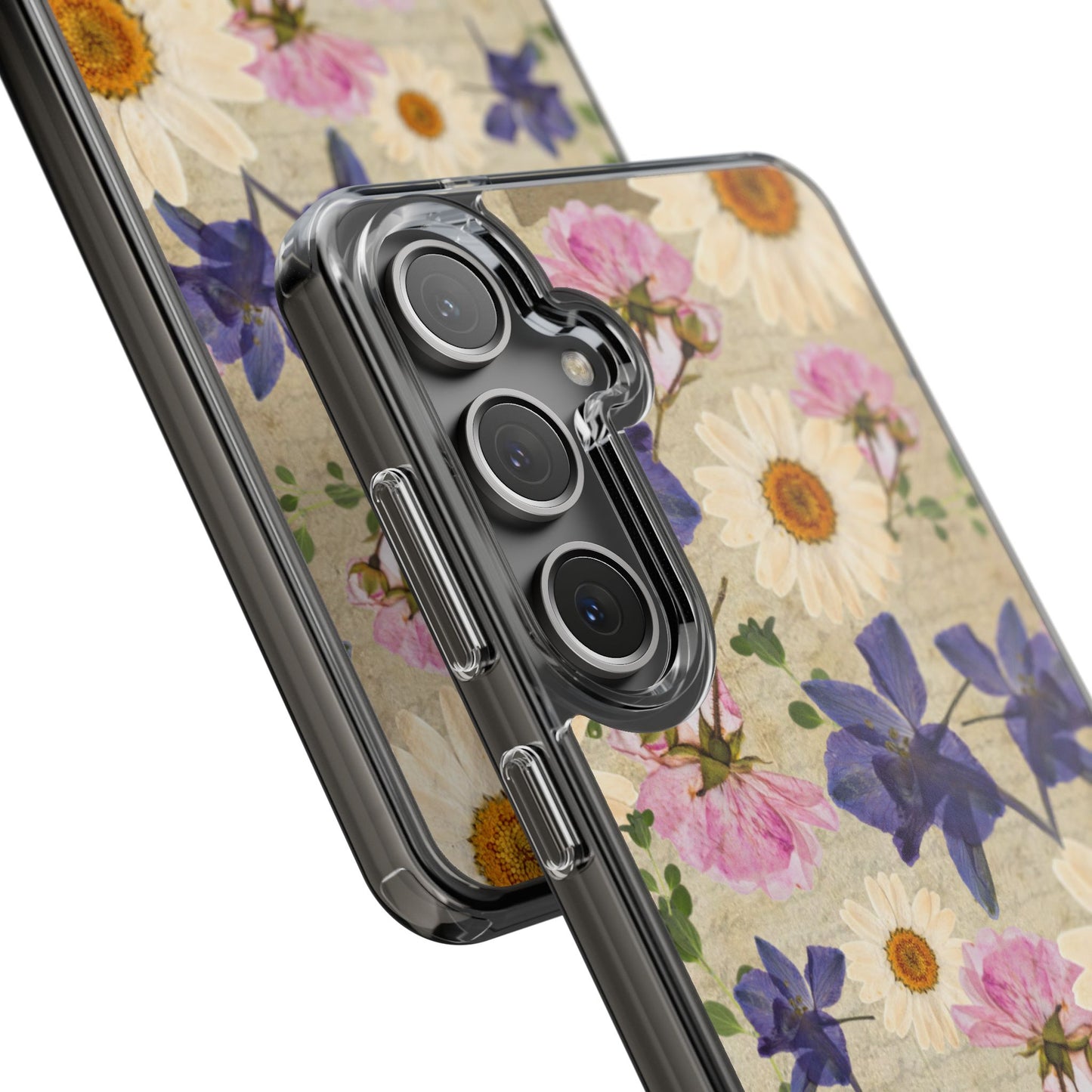 Little Women Inspired Floral Clear Phone Case, Vintage Flower Phone Cover, Cute Clear Case, Mom Gift, Nature Lover Accessory, Phone Protection