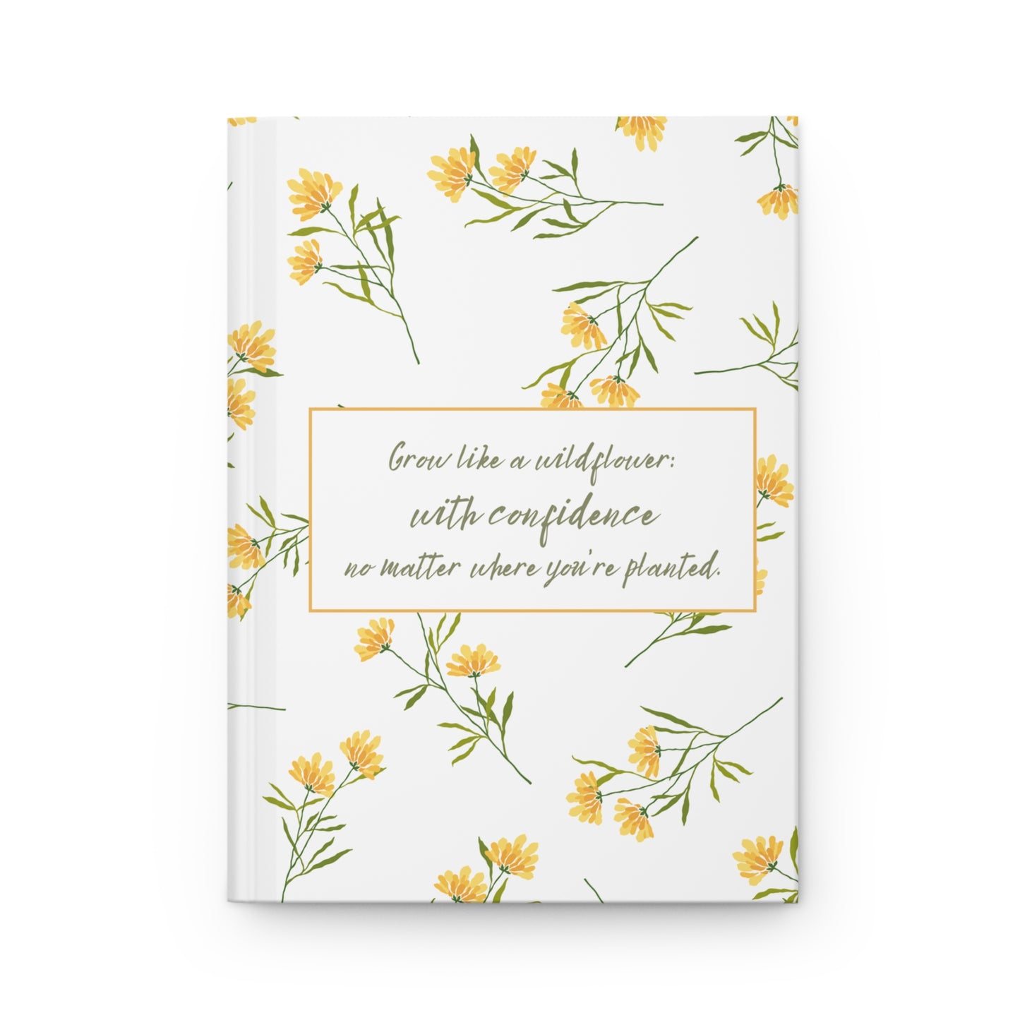 Like a Wildflower: Inspirational Hardcover Journal