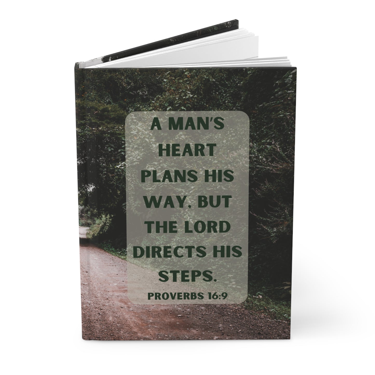 The Lord Directs His Steps: Inspirational Hardcover Journal