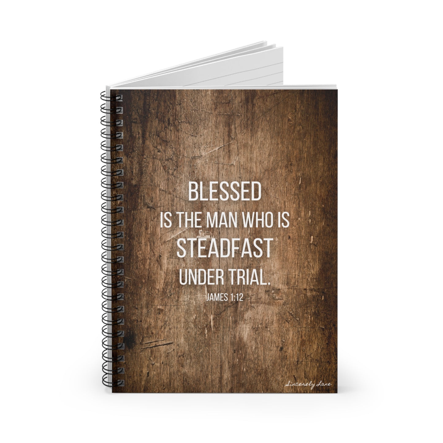 Steadfast: Spiral Notebook