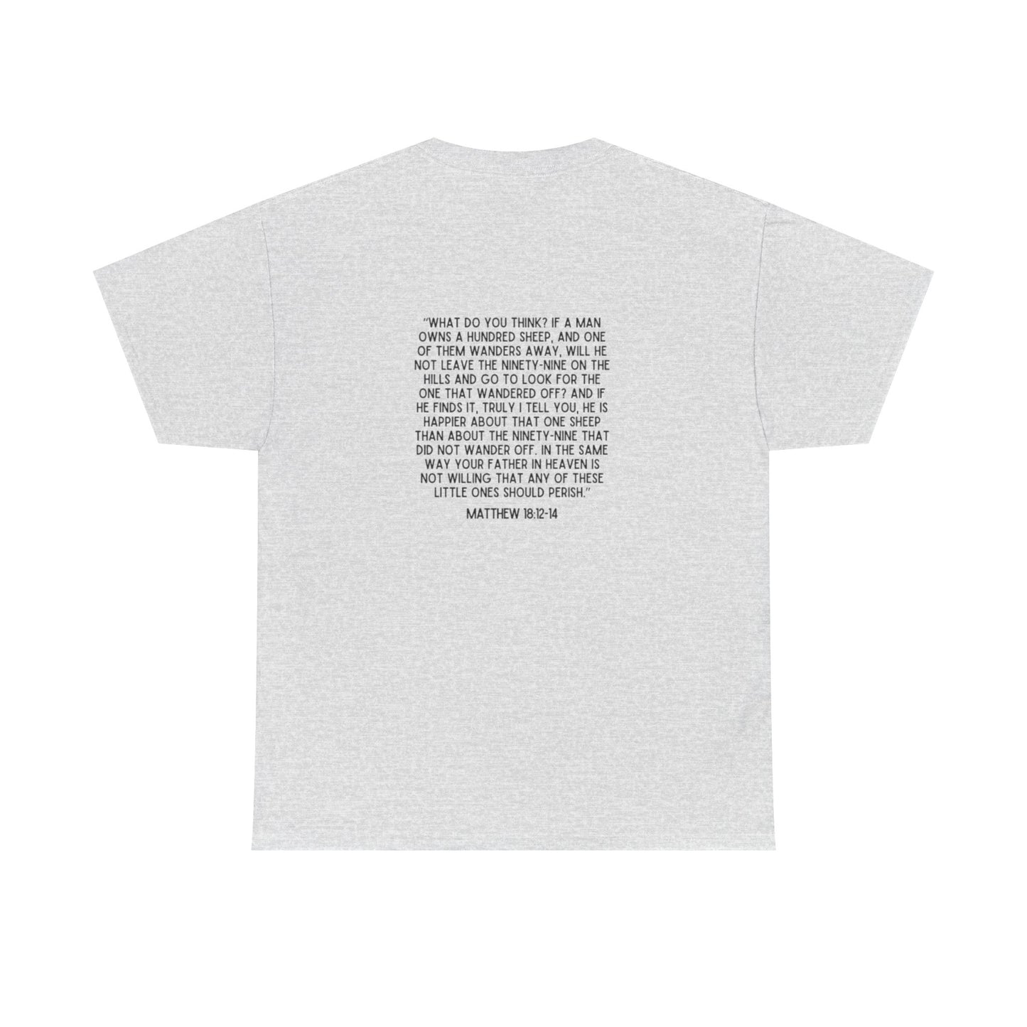 He Left the 99: Unisex Heavy Cotton Tee