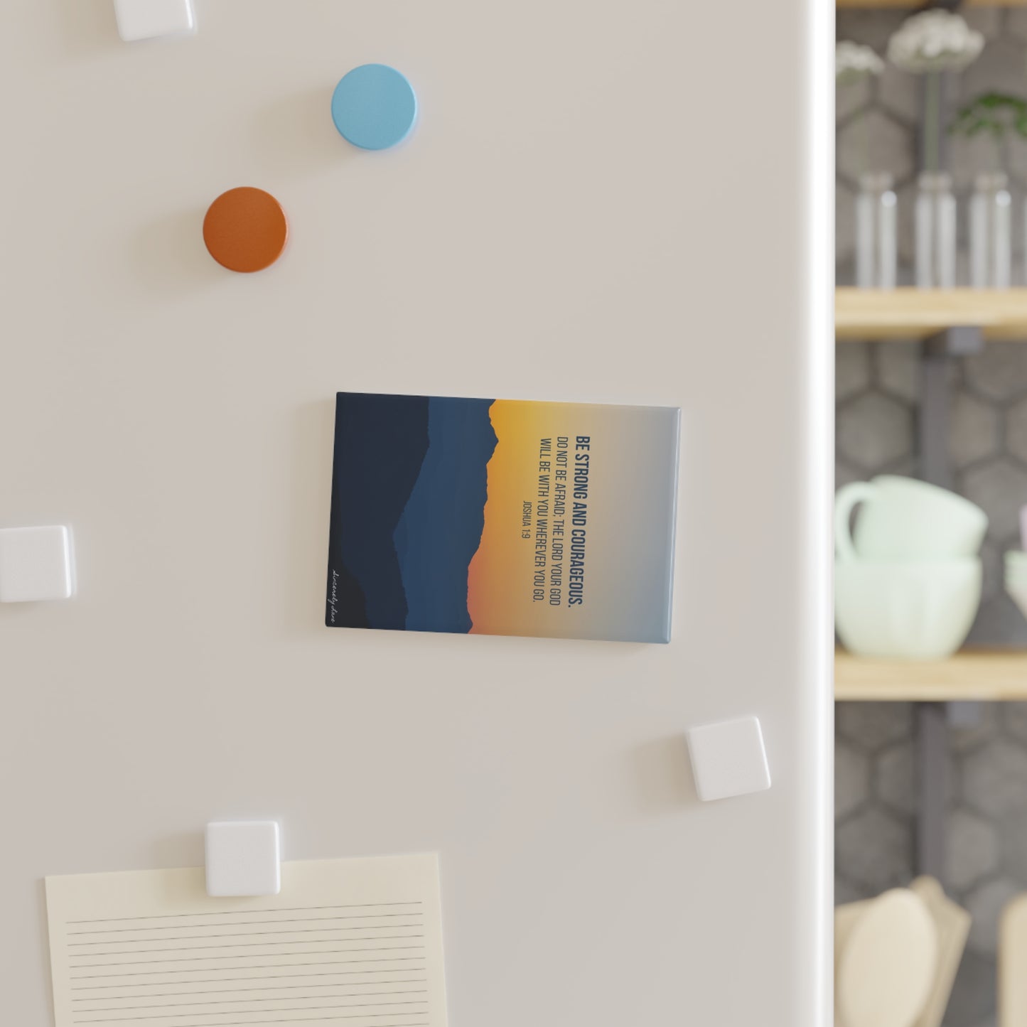 Strong & Courageous Magnet