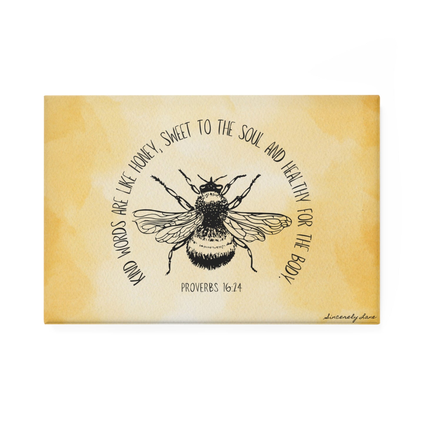 Proverbs Honey Bee Magnet