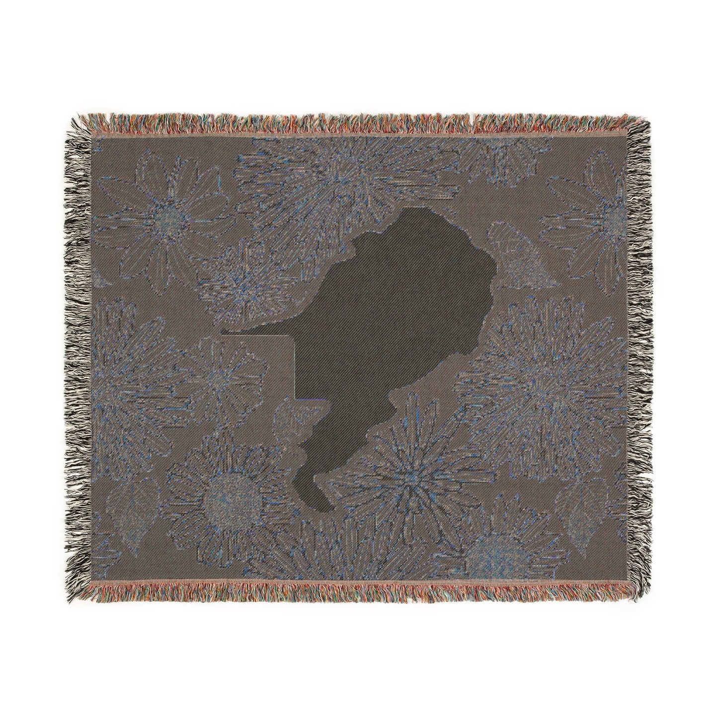 WV Florals Woven Blanket