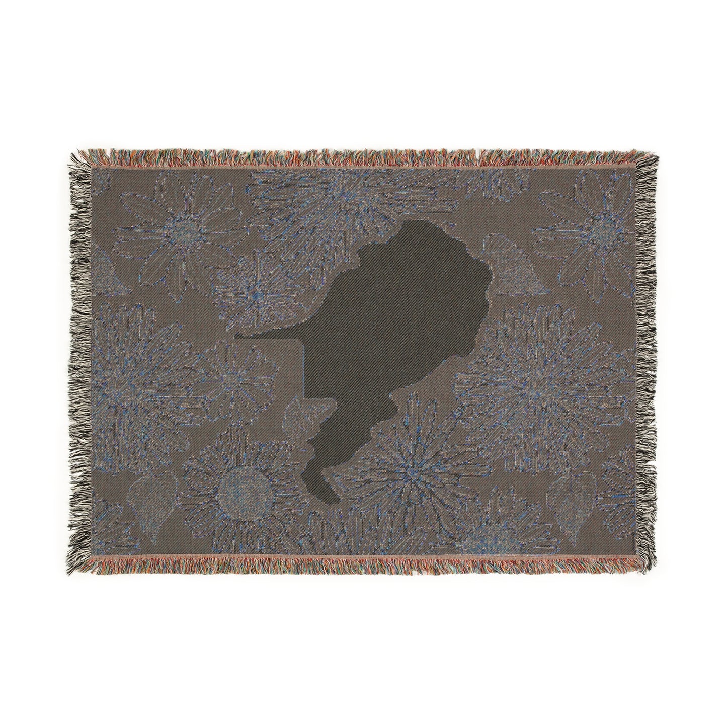 WV Florals Woven Blanket