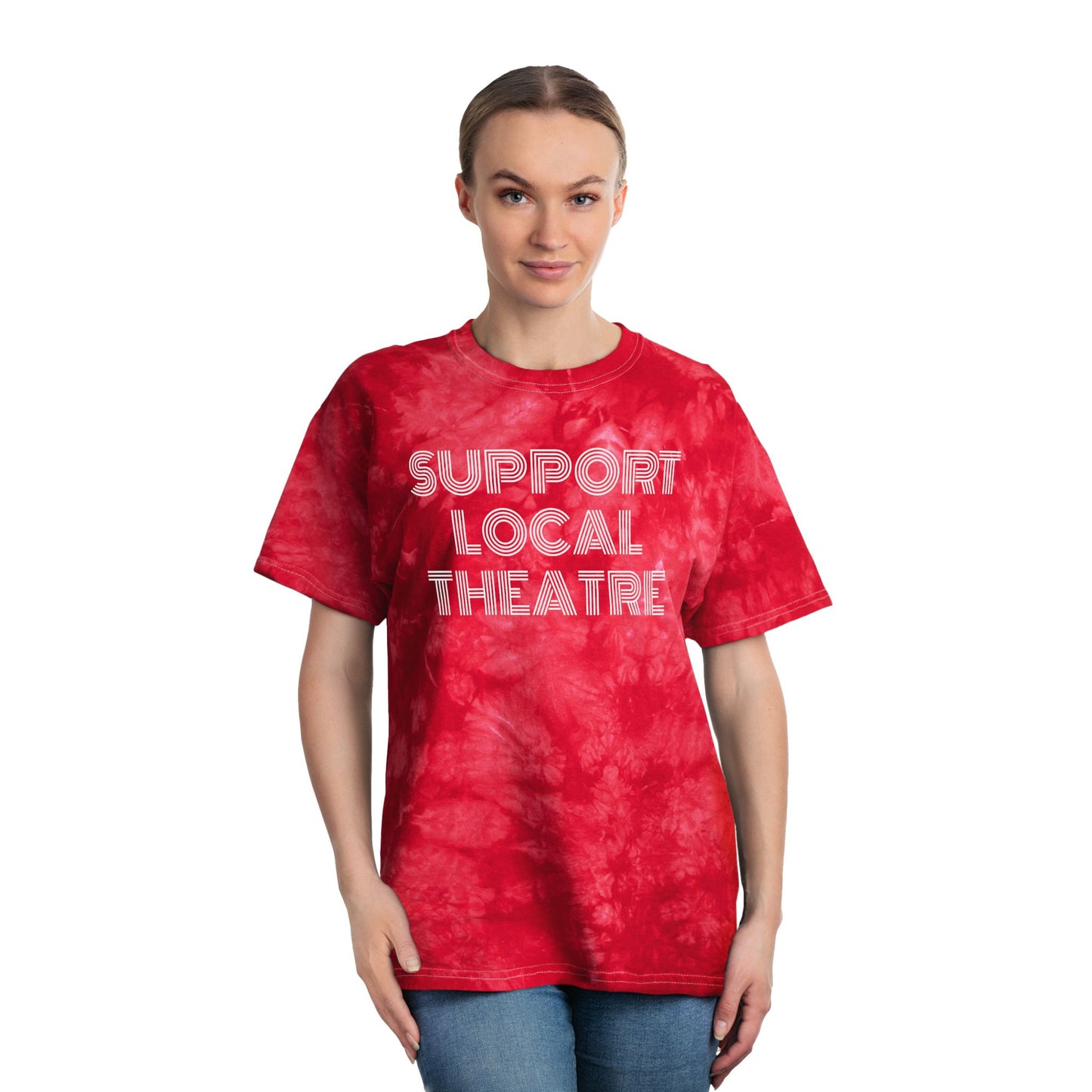 Support Local Theatre Tie-Dye Tee