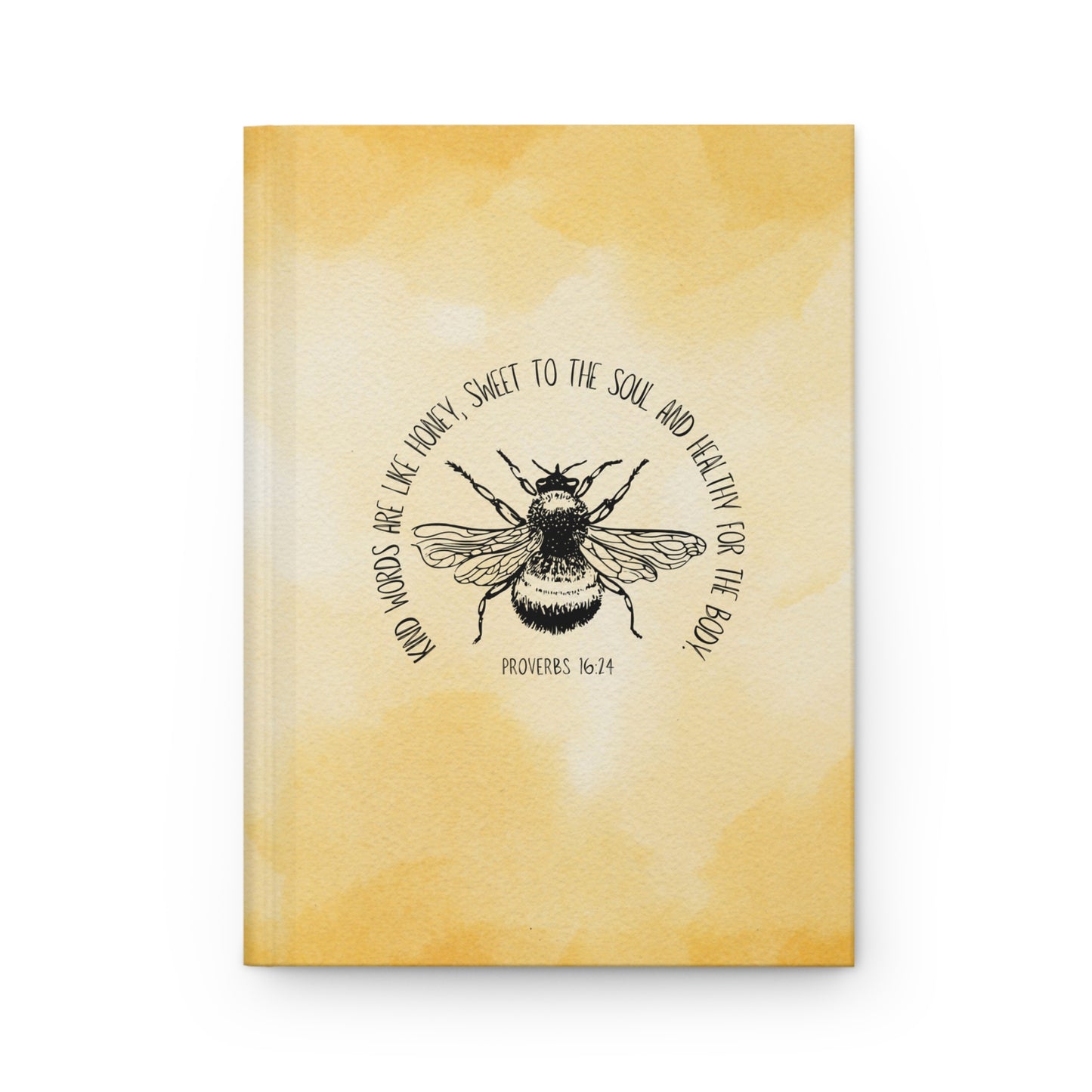 Proverbs Honey Bee: Inspirational Hardcover Journal