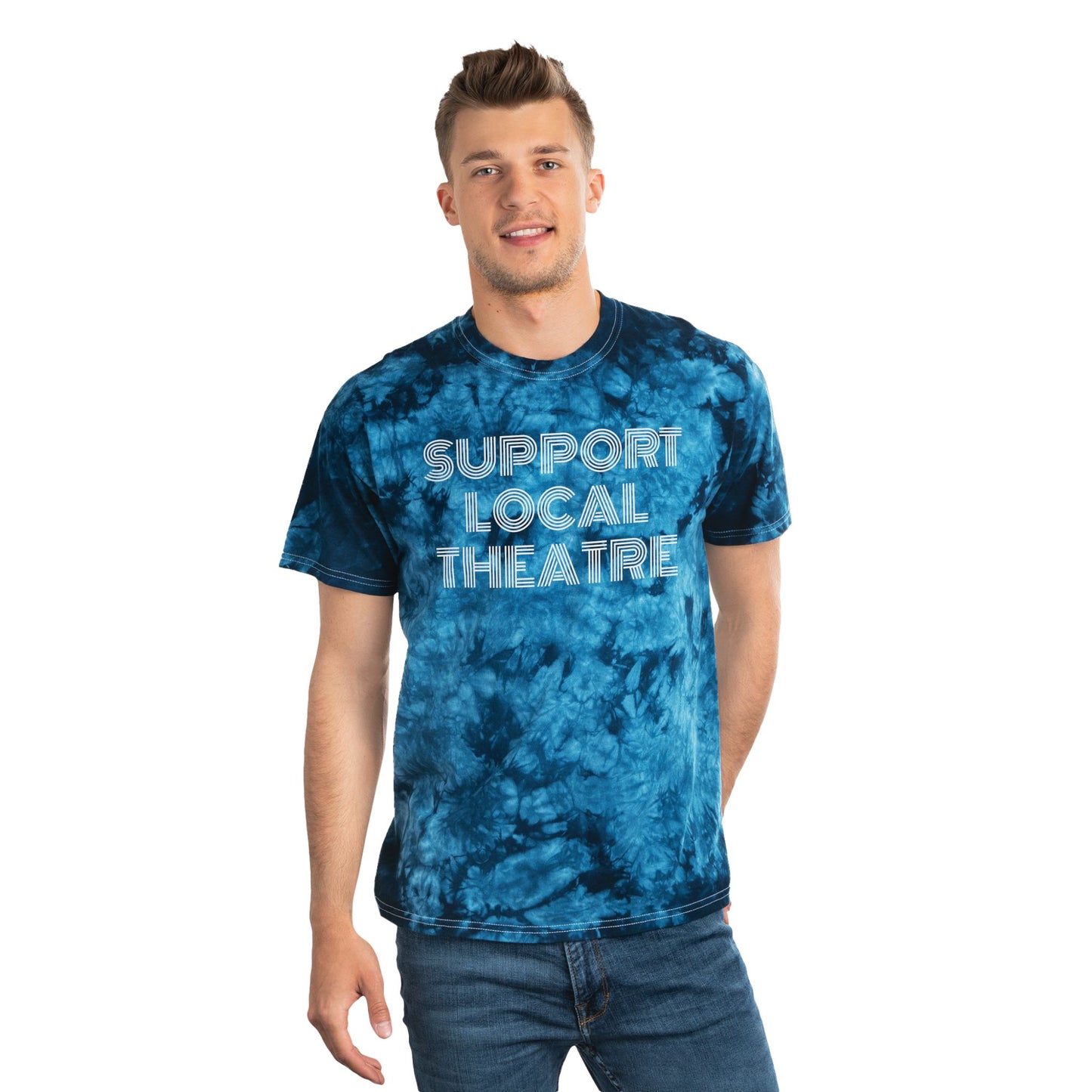 Support Local Theatre Tie-Dye Tee