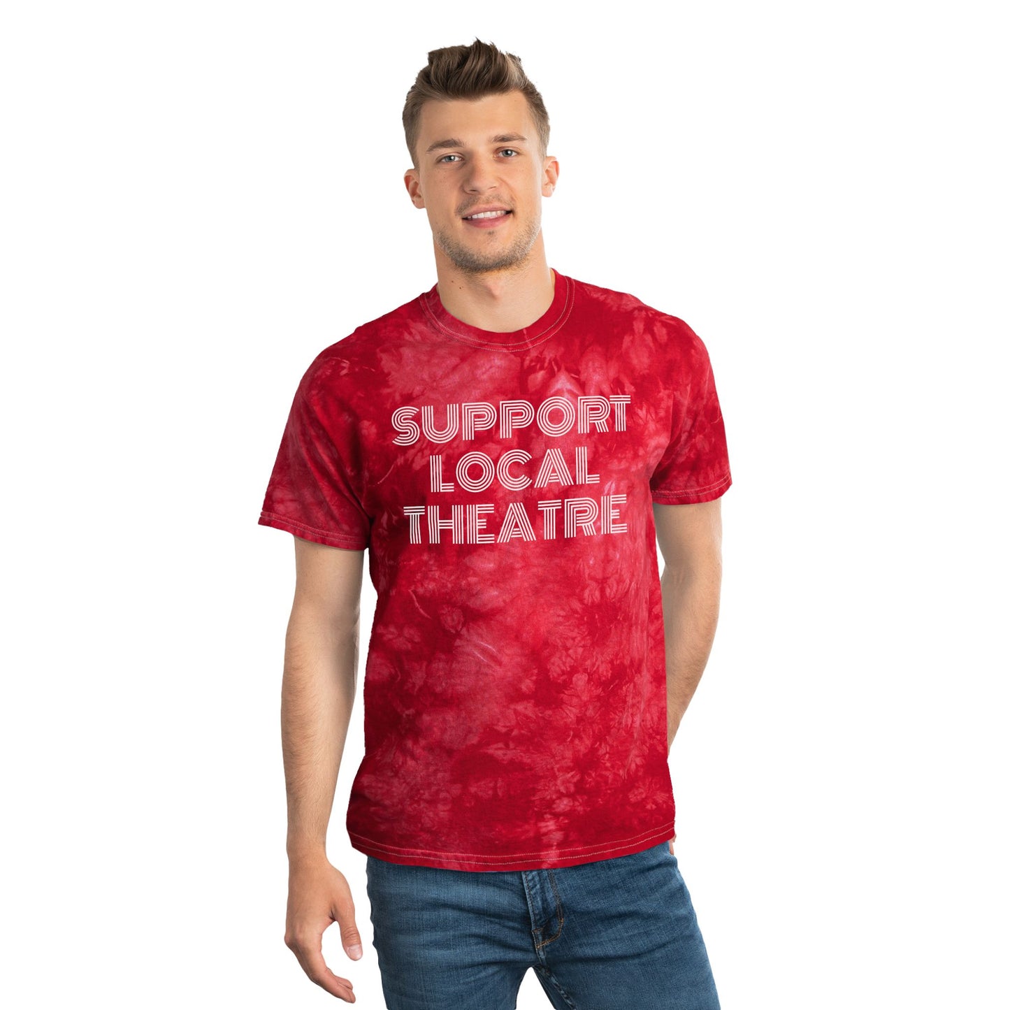 Support Local Theatre Tie-Dye Tee