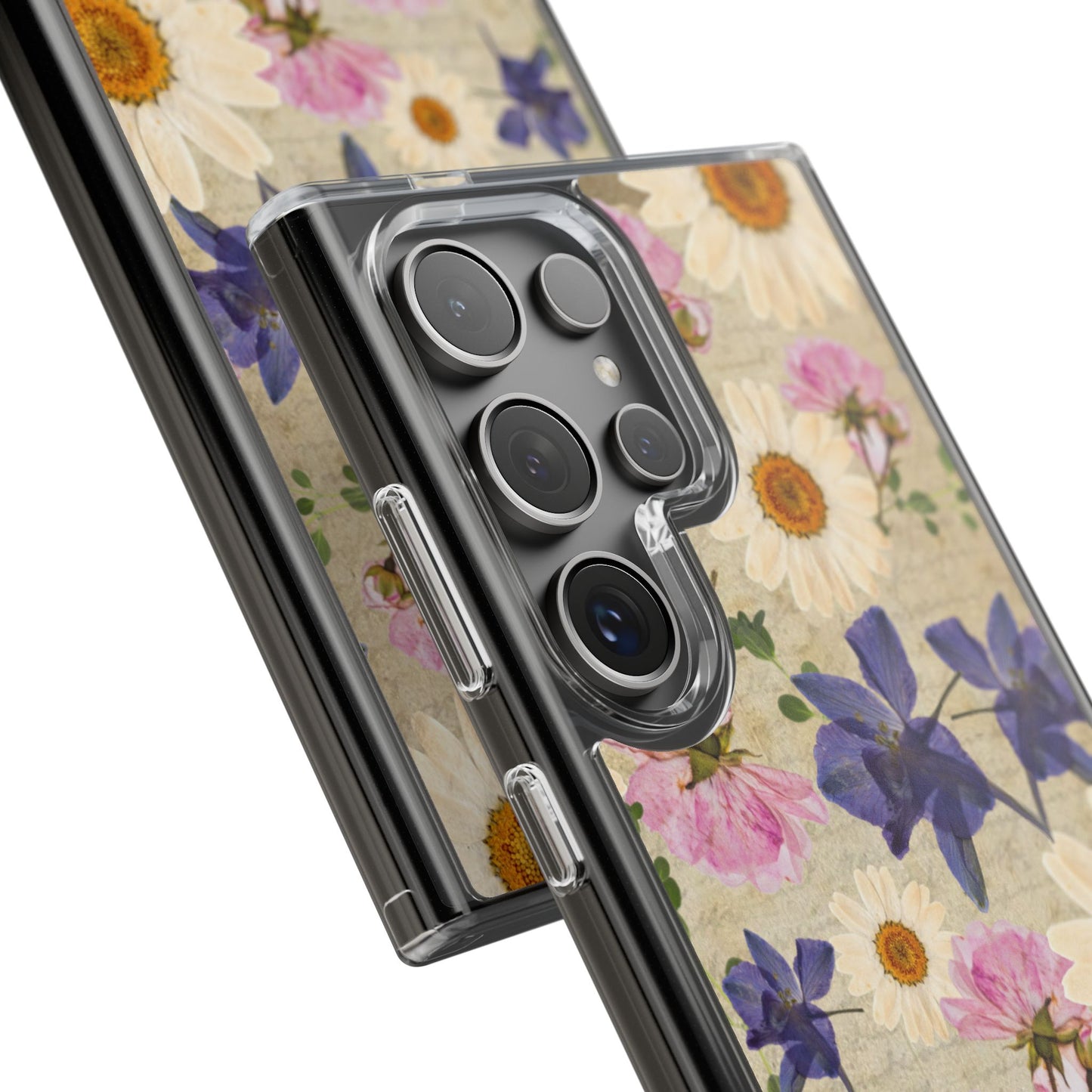 Little Women Inspired Floral Clear Phone Case, Vintage Flower Phone Cover, Cute Clear Case, Mom Gift, Nature Lover Accessory, Phone Protection