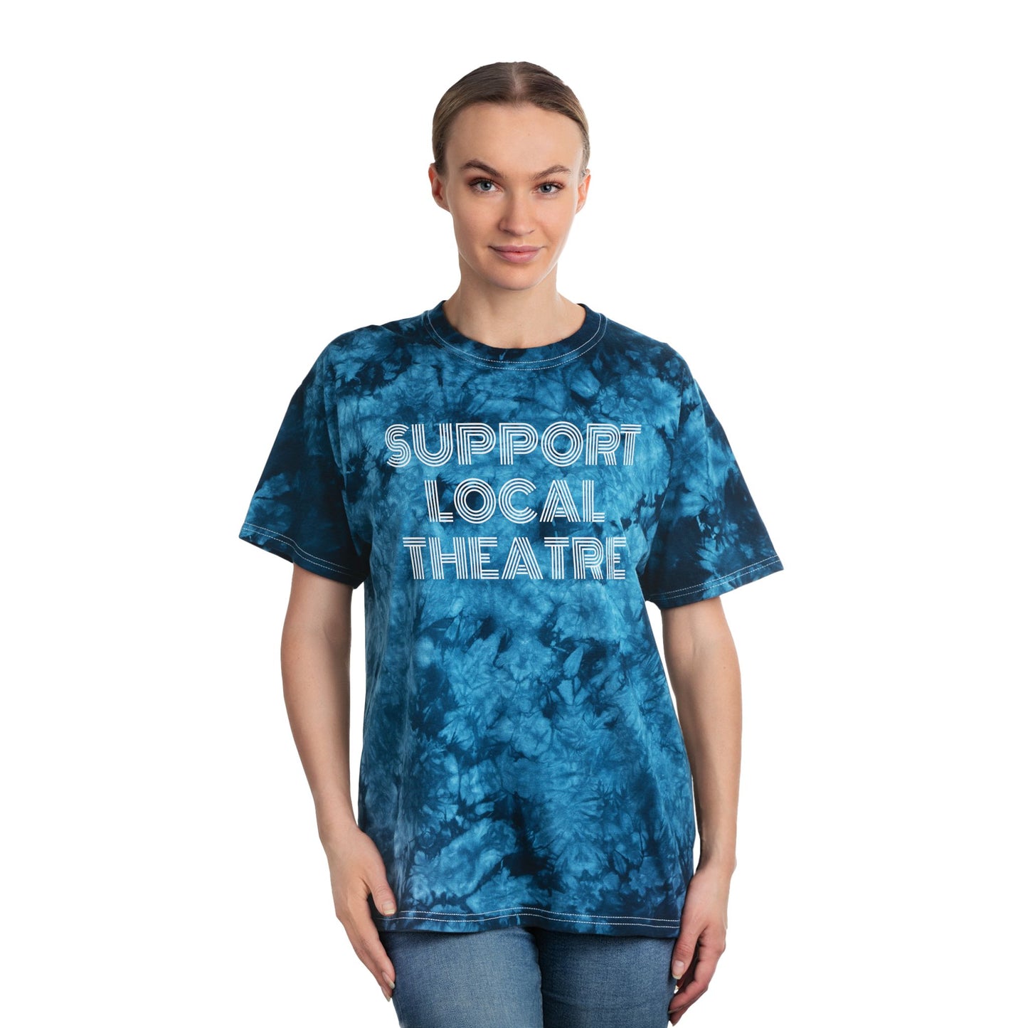 Support Local Theatre Tie-Dye Tee