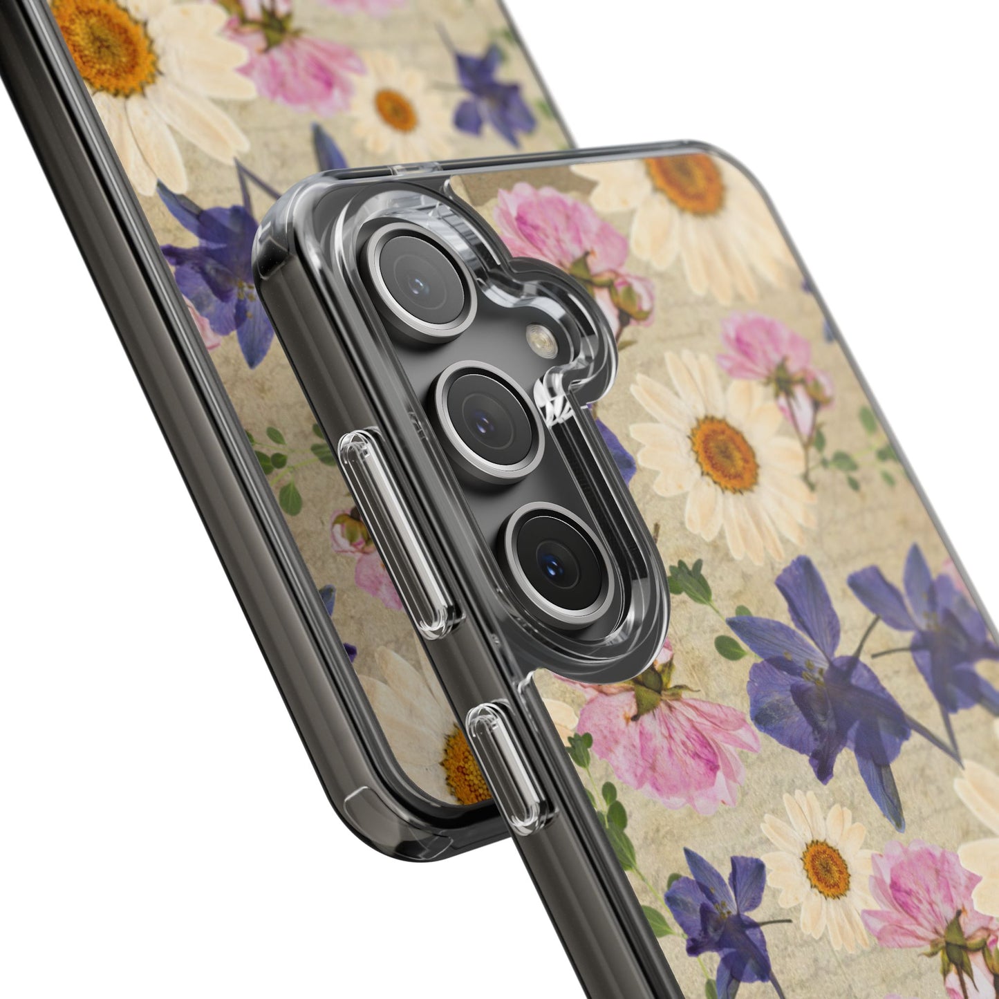 Little Women Inspired Floral Clear Phone Case, Vintage Flower Phone Cover, Cute Clear Case, Mom Gift, Nature Lover Accessory, Phone Protection